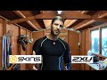 Skins compression vs 2XU compression gear review - best workout clothes