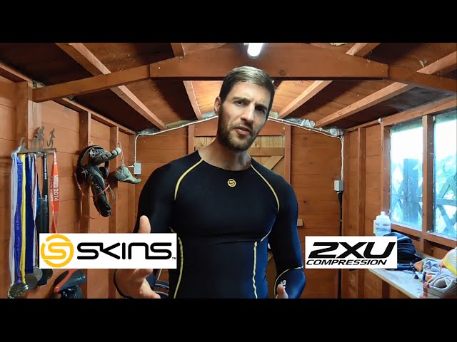 Først klippe trofast Skins compression vs 2XU compression gear review - best workout clothes -  YouTube