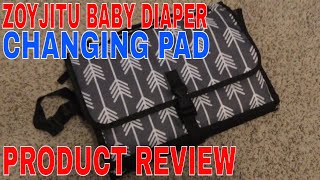 ✅  Zoyjitu Baby Diaper Changing Pad Review 🔴