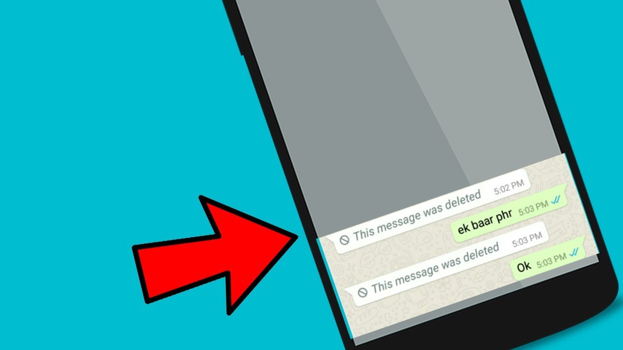 How To Read Whatsapp Deleted Message Whatsapp Secret Urdu Hindi Youtube