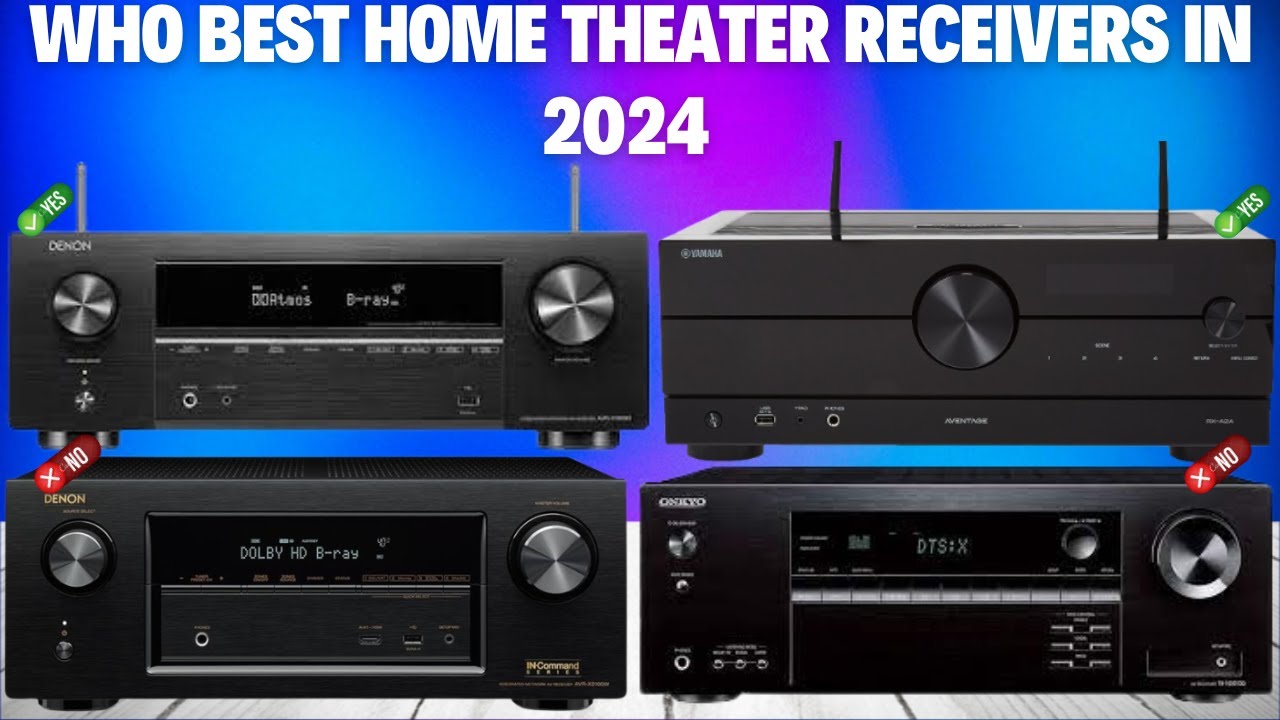 5 Best Home Theater Receivers 2023 [don’t buy one before watching this