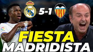 Thumbnail for 🥳FIESTA MADRIDISTA | REAL MADRID 5-1 VALENCIA | CHIRINGUITO INSIDE