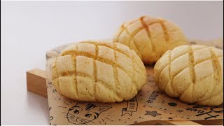 Japanese Melon Pan 日式甜瓜包|Apron