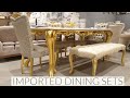 DESIGNER DINING SETS | IMPORTED AND ULTRA LUXURY FURNITURE | MAHIRA STORE SULTANPUR NEW DELHI