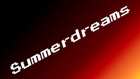 8-Bit Song - Summerdreams - Played On A TI-82