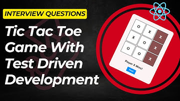 Building Tic-Tac-Toe with React 19 Using TDD | TypeScript + SCSS