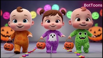 Halloween Skeleton Dance🦴🦇🎃 | Nursery Rhymes & Kids Songs | Baby Dance I Cartoon Animation