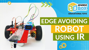 Edge avoiding robot using IR | Sparklebox Robotics kit | Robotics Projects | Sparkle Box