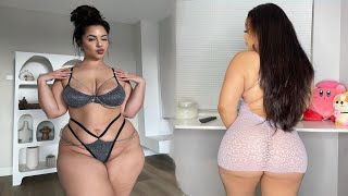 Bodysuit Outfit Beautiful Thalia Dress🎽Try On Haul&Ideas For You,Fashion Curvy Model,Model Plus Size