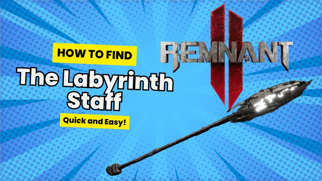 How to Find the Secret Rare 'Labyrinth Staff' Weapon | Remnant 2 Secrets Revealed!