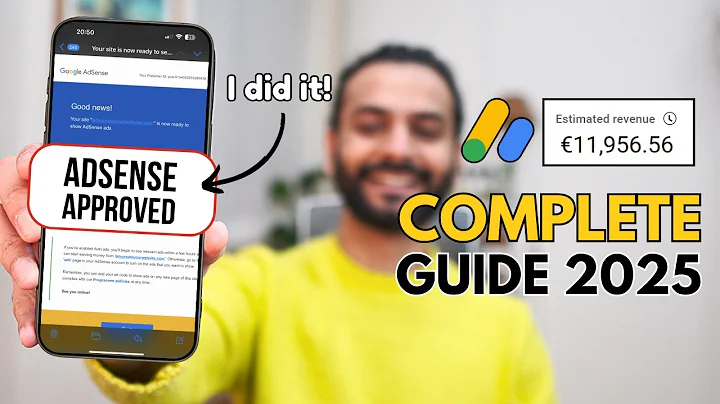 AdSense Tutorial 2025 (Requirements, Approval Time, Ads.txt, REJECTION FIX) ✅