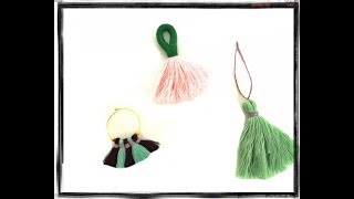 DIY/TUTORIAL  HOW TO MAKE A TASSEL/Φούντες