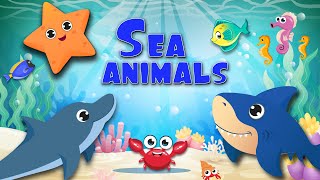 Sea Animals Video Lesson | ABC Reading for Kids | Educational videos for Toddlers | Home schooling screenshot 5
