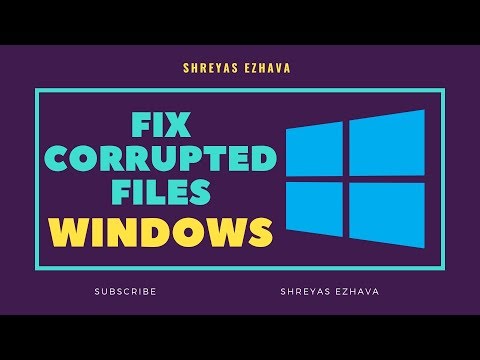 Video: How To Find Corrupted Files