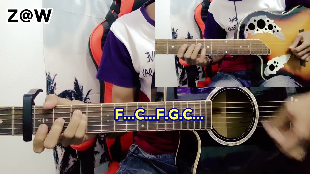 သင်္ကြန်မိုး - Chords & Lyrics ( Zaw6887 )