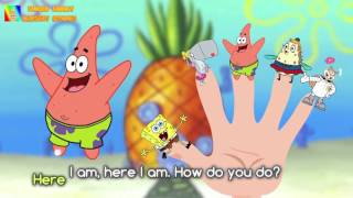 Spongebob Squarepants Finger Family Nursery Rhymes And More Lyrics