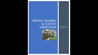 Planning Commission in Hood River Discusses New Building Code for "Missing  Middle" Houses