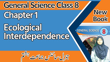 8th Class General Science Chapter 1 - Ecological Interdependence - Class 8 General Science Chapter 1
