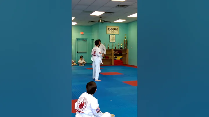 Yellow Belt Test - Break that Board!