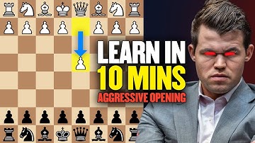 Carlsen Teaches How to Play the Highest Win Rate Opening Against 1.d4