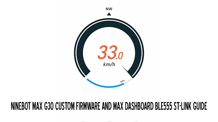 Ninebot Max G30/SNSC 2.0 (X-RENTAL/RENTAL Version) Custom Firmware Guide - !!!READ DESCRIPTION FIRST
