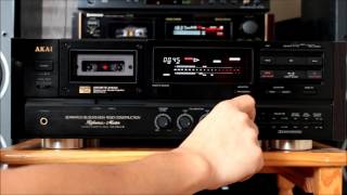 Akai GX 95 MkII pictures and operation