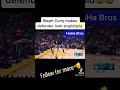 #stephencurry makes defender look stupid😂😂 #nba #shorts #trending #nbahighlights #nbayoungboy