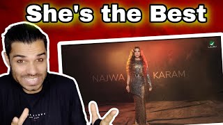 Najwa Karam - Wani Chtagtello | Lyrics Video 2023 | نجوى كرم - واني اشتقتلو // Reaction