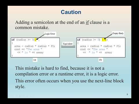 C++ Programming: Selection