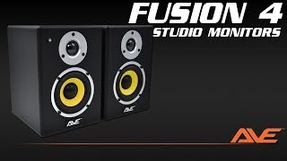 AVE FUSION 4 Studio Monitor Pair screenshot 2