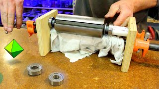 1940's Delta Jointer: Bearing Replacement by pocket83² 2,366 views 2 weeks ago 8 minutes, 17 seconds