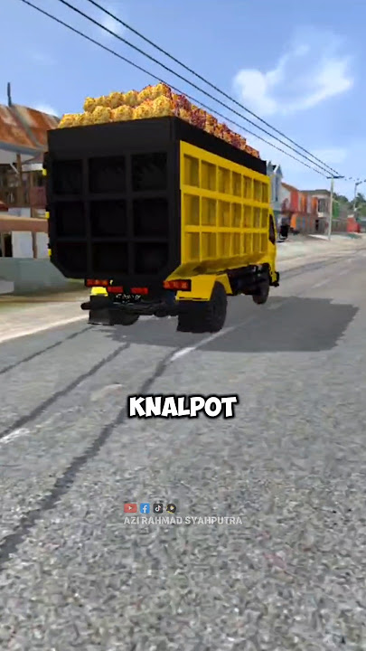 VARIOUS TRUCK EXHAUST SOUNDS IN INDONESIA‼️👆 #shorts #bussid #indonesiantrucks