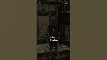 he knows who i am | Skyrim: The Elder Scrolls V #shorts