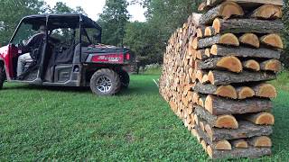 #67 How To Stack Firewood Like A BOSS!
