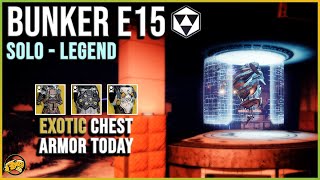 Legend Lost Sector Guide - Bunker E15 - Platinum - Destiny 2 - July 14th - Chest Exotics