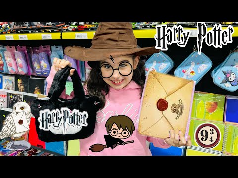 HARRY POTTER OLAN HER ŞEYİ ALIYORUZ !! ALIŞVERİŞ VLOG !!