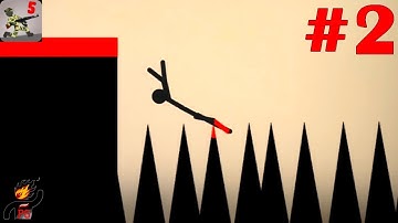 Stickman Killer Backflip 5 Zone Part 2 Parkour Mode (by StickManGameDev) / Android Gameplay HD