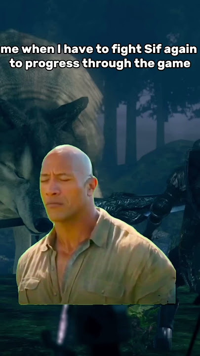 When you have to fight Sif again to progress - Dark Souls