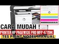 TES PRINT NOZEL HP PAGEWADE PRO MFP 477DW