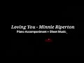 [Piano Accompanimen] Loving You - Minnie Riperton (Easy Sheet Music)