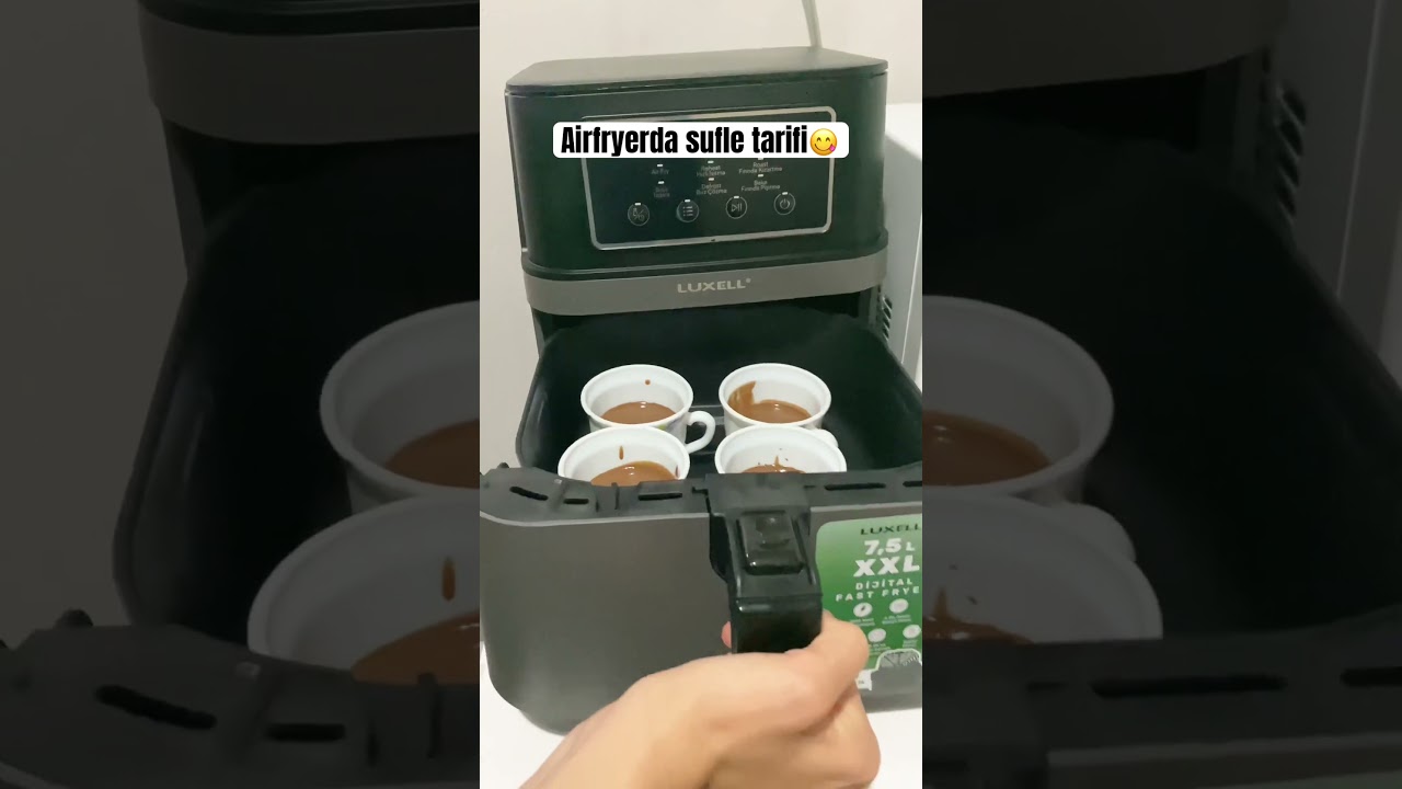 Airfryerda sufle tarifi 😋 