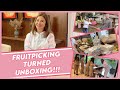 FROM FRUIT PICKING TO UNBOXING REAL QUICK! LOL | Small Laude