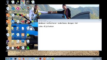 TUTORIAL PHP(PART 2) - Membuat Kalkulator Sederhana