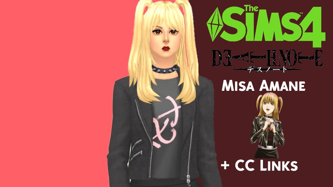 SIMS 4 Misa Death Note