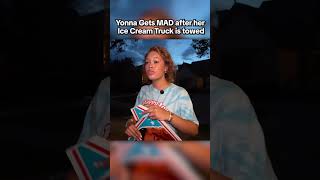 Fan Trolls Yonna After Her Ice Cream Truck Gets Towed..