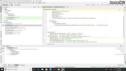 How to create a Rate me dialog in Android studio?