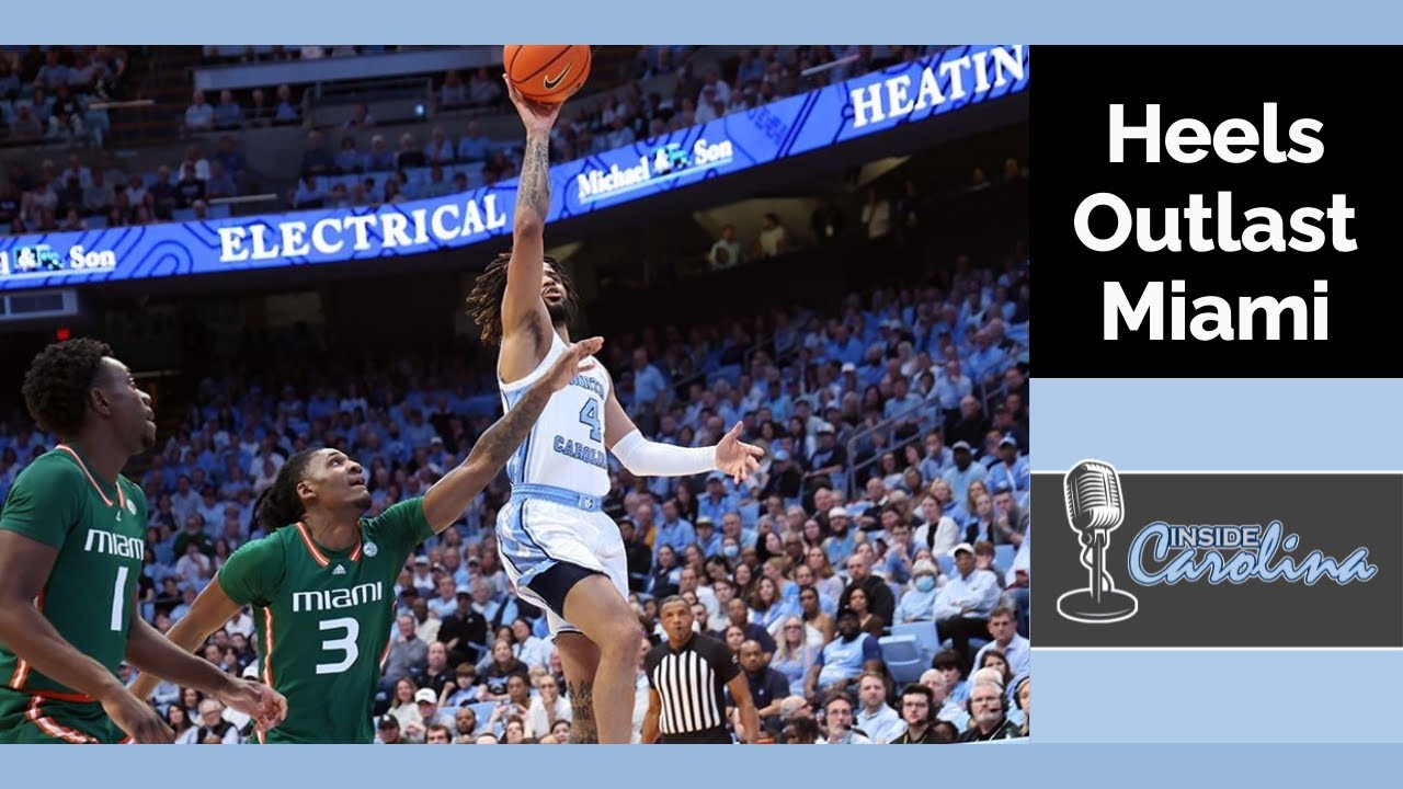 Video: IC Postgame Podcast - UNC Basketball Outlasts Miami on Historic Night