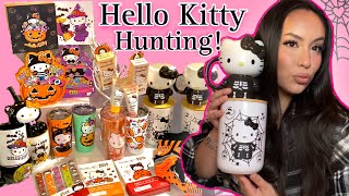 HUGE Hello Kitty Halloween Hunting + Haul! 🎃💗✨