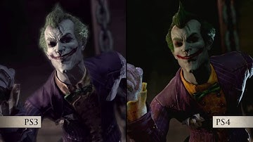 Batman: Return to Arkham - Official Side by Side Comparison Video (PS4)