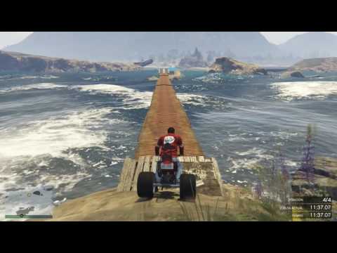 Gta 5 Online ქართულად. რბოლა ზღვაში კვადროთი :D